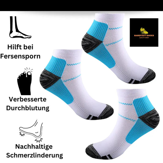 BAREFOOT-SHOES Orthopädische Kompressionssocken 3 Paar